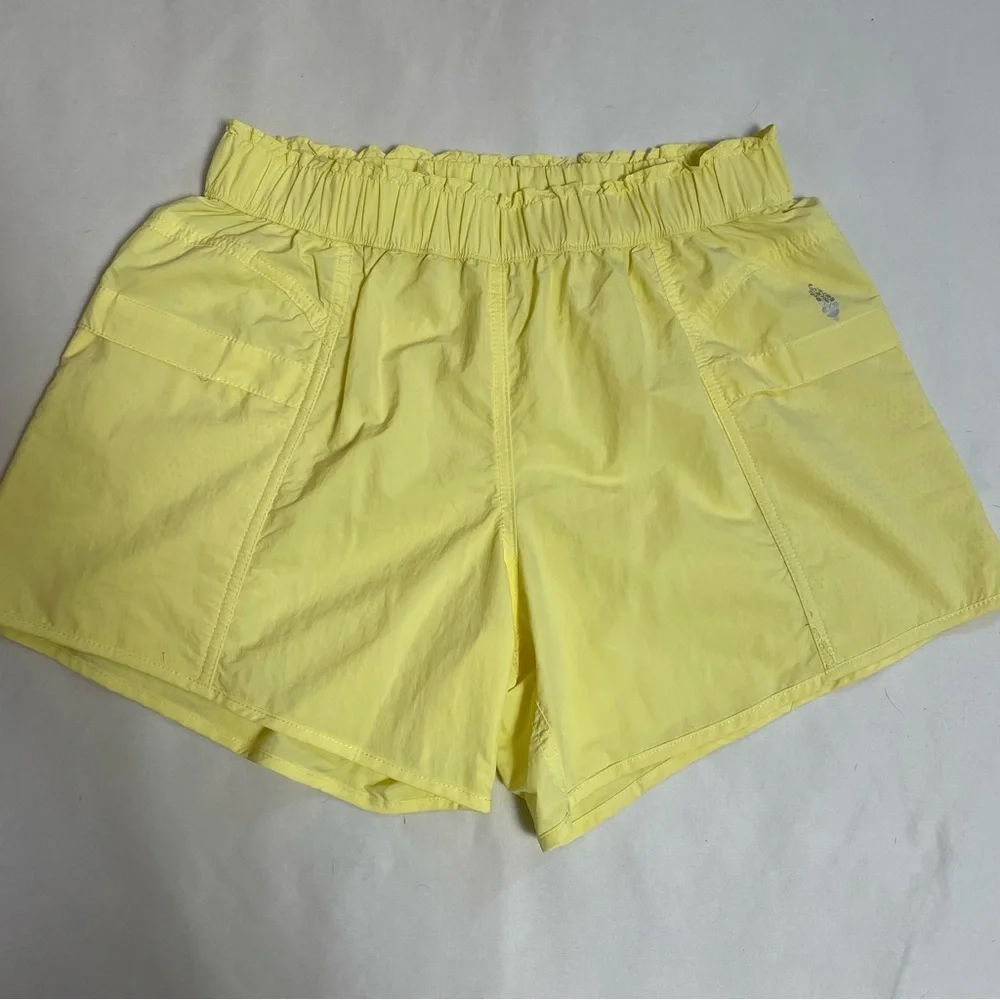 Free People In The Wild Yellow Short Size XS